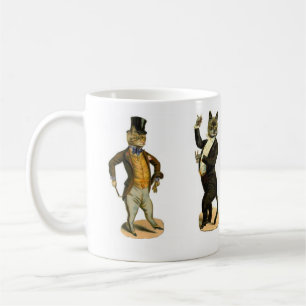 Vintage Cat Party Mug