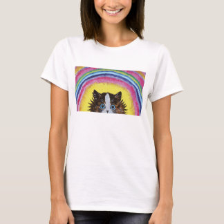 Vintage Cat Show Postcard Louis Wain Illustration T-Shirt