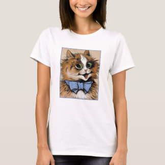 Vintage Cat Show Postcard Louis Wain Illustration T-Shirt