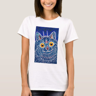 Vintage Cat Show Postcard Louis Wain Illustration T-Shirt