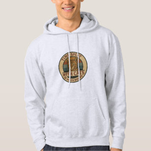 Vintage Cat – Time spent with cats is never wasted Hoodie