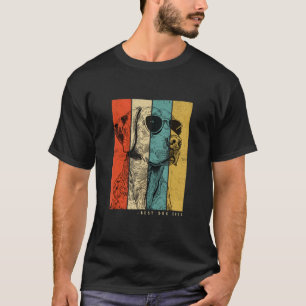 Vintage Catahoula Leopard Dog Mum Dad Kids Men Wom T-Shirt