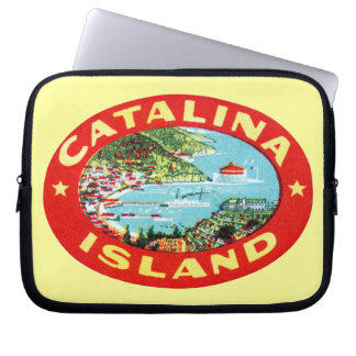 Vintage Catalina Island California Laptop Sleeve