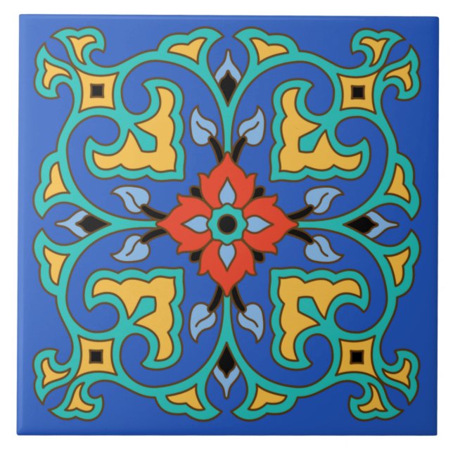 Vintage Catalina Island Tile (Front)