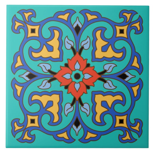 Vintage Catalina Island Tile (Front)