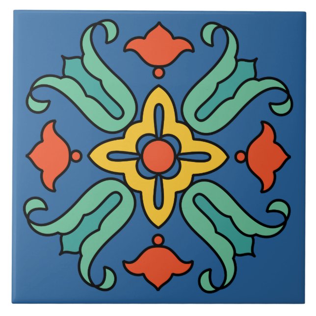 Vintage Catalina Island Tile Design (Front)