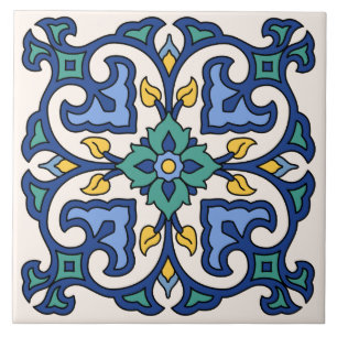 Vintage Catalina Island Tile Design