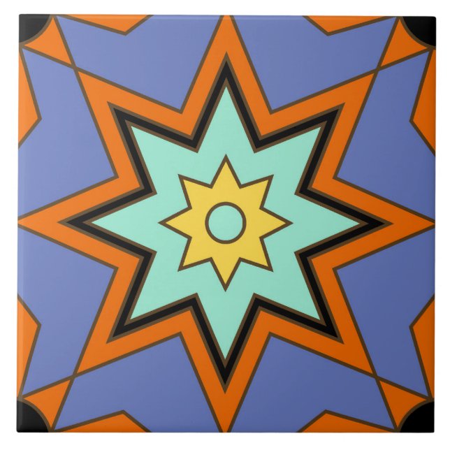 Vintage Catalina Island Tile Design (Front)