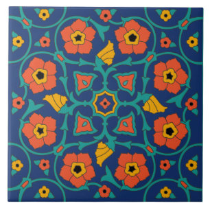 Vintage Catalina Island Tile Design