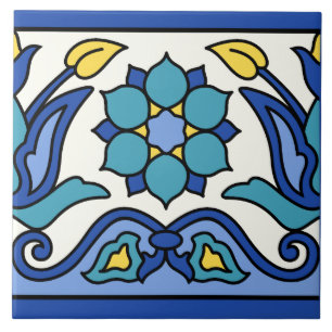 Vintage Catalina Island Tile Design