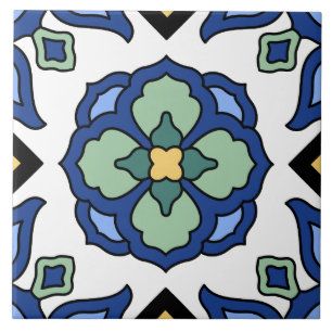 Vintage Catalina Island Tile Design