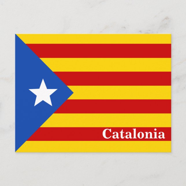 Vintage Catalonia, Spain Travel Tourism Postcard (Front)