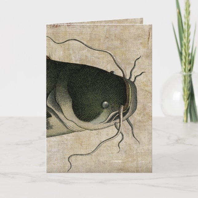 Vintage Catfish, Father's Day Card (Front)