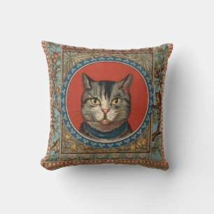 Vintage Cat's Life for Kitty Cat Classic Cushion
