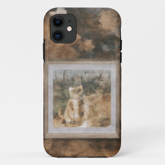 Vintage Cats Mobile Case (Back)
