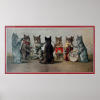 Vintage cats musical entertainment 