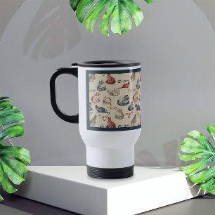 Vintage Cats Travel Mug