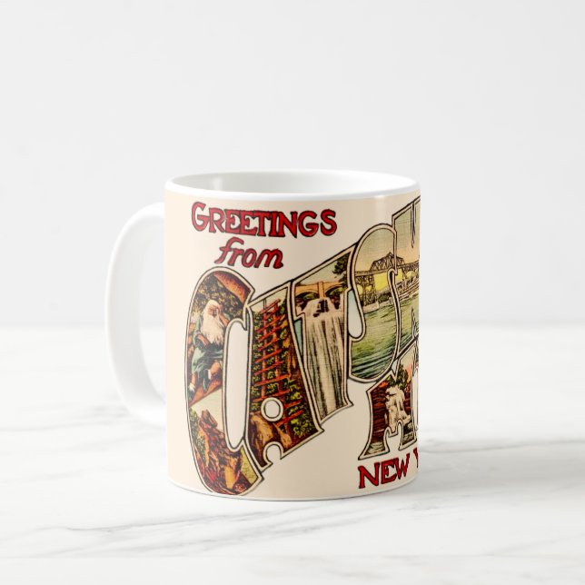 Vintage Catskill Mtns Mug (Front Left)