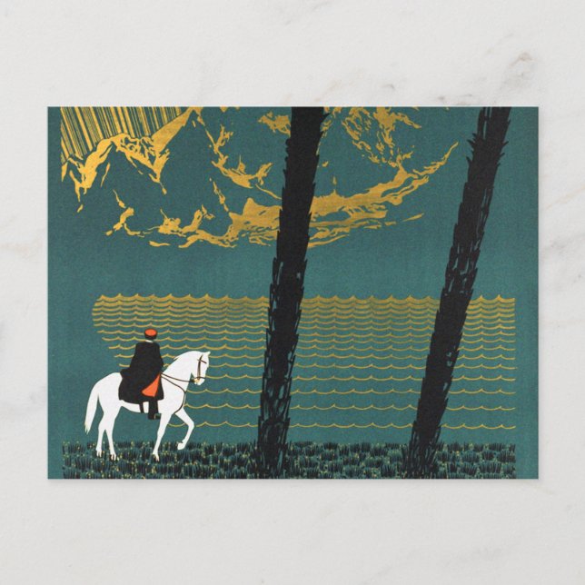 Vintage Caucasus Mountains Postcard (Front)