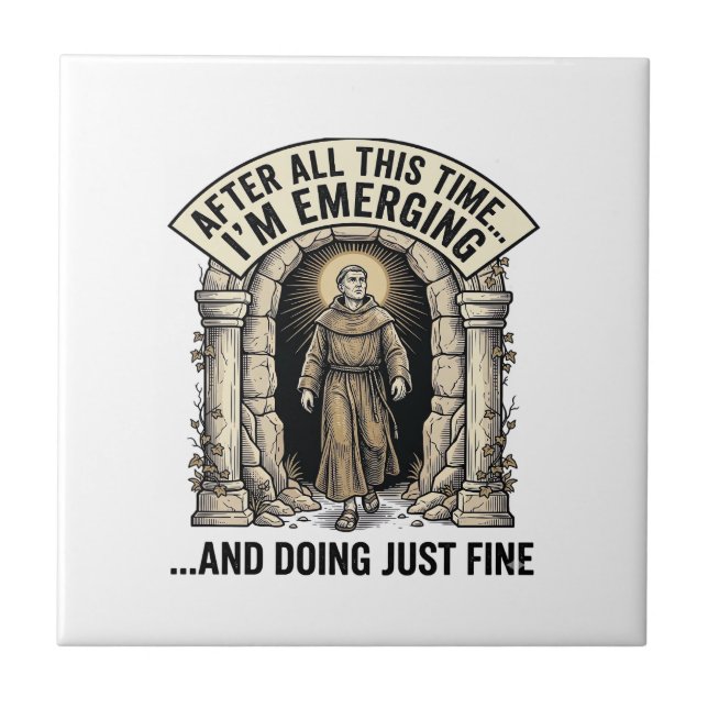 Vintage Cave Humour Engraving Graphic Shirt Design Tile (Front)