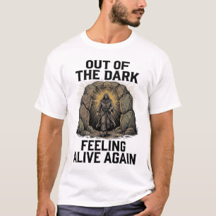 Vintage Cave Revival Engraving Shirt Design_1