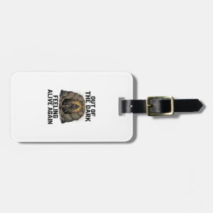 Vintage Cave Revival Engraving Shirt Design_1 Luggage Tag