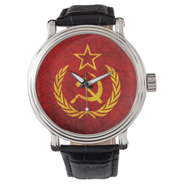 Vintage CCCP flag Watch (Front)