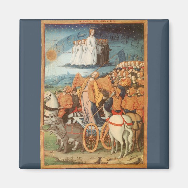 Vintage Celestial Astronomy Power of the Heavens Magnet (Front)