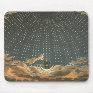 Vintage Celestial Astronomy, Queen of the Night Mouse Mat