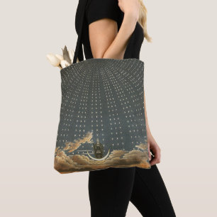 Vintage Celestial Astronomy, Queen of the Night Tote Bag