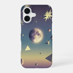 Vintage Celestial Body iPhone 16 Case