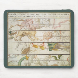Vintage Celestial Map, Astronomy by John Seller Mouse Mat