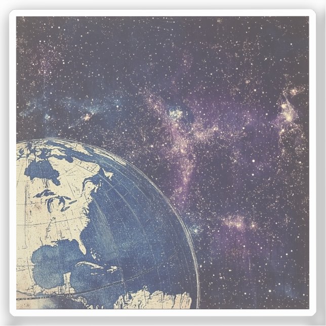 Vintage Celestial World Map (1) (Front)