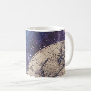 Vintage Celestial World Map (3) Coffee Mug