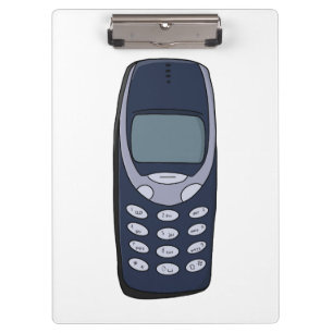 Vintage Cell Phone Clipboard