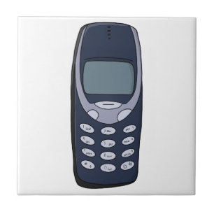 Vintage Cell Phone Tile