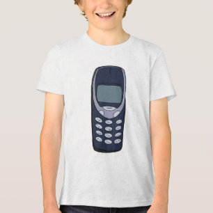 Vintage Cell Phone Tri-Blend Shirt