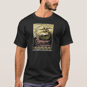 Vintage Cendrillon Cinderella French Opera Paris T-Shirt
