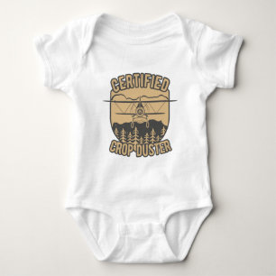 Vintage Certified Crop Duster Gift Baby Bodysuit