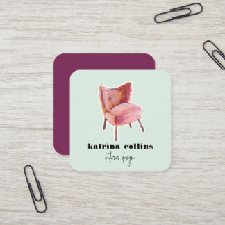 Vintage Chairs | Interior Design Cards