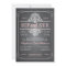 Vintage Chalkboard Baby Girl Sip & See Invitation