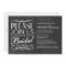 Vintage Chalkboard Bridal Shower