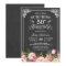 Vintage Chalkboard Floral Surprise Birthday Party