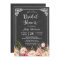 Vintage Chalkboard Frame Floral Bridal Shower