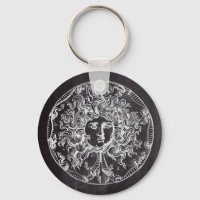 vintage chalkboard Greek mythology Gorgon medusa