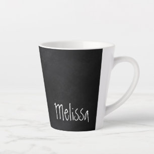 Vintage Chalkboard Personalised Latte Mug