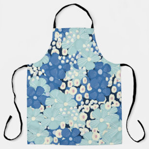 Vintage Chamomile Wildflowers: Romantic Print. Apron