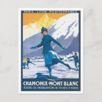 Vintage Chamonix Mont Blanc