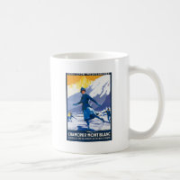 Vintage Chamonix - Mont Blanc Poster