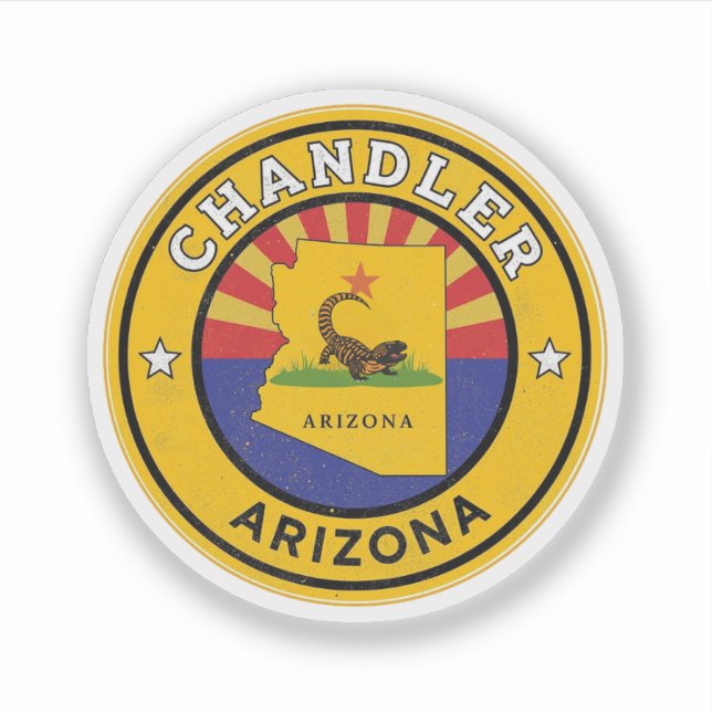 Vintage Chandler City, Arizona gifts (Front)